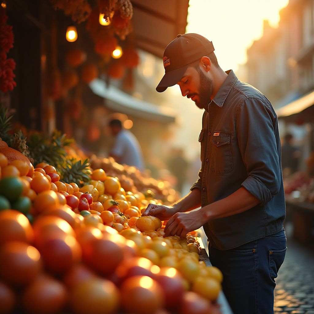 Behind the scenes with market vendors