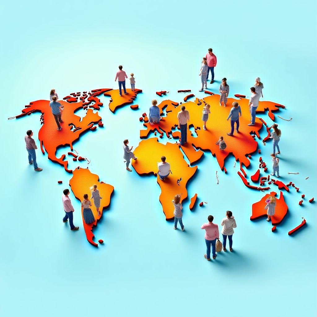 Global reach icon