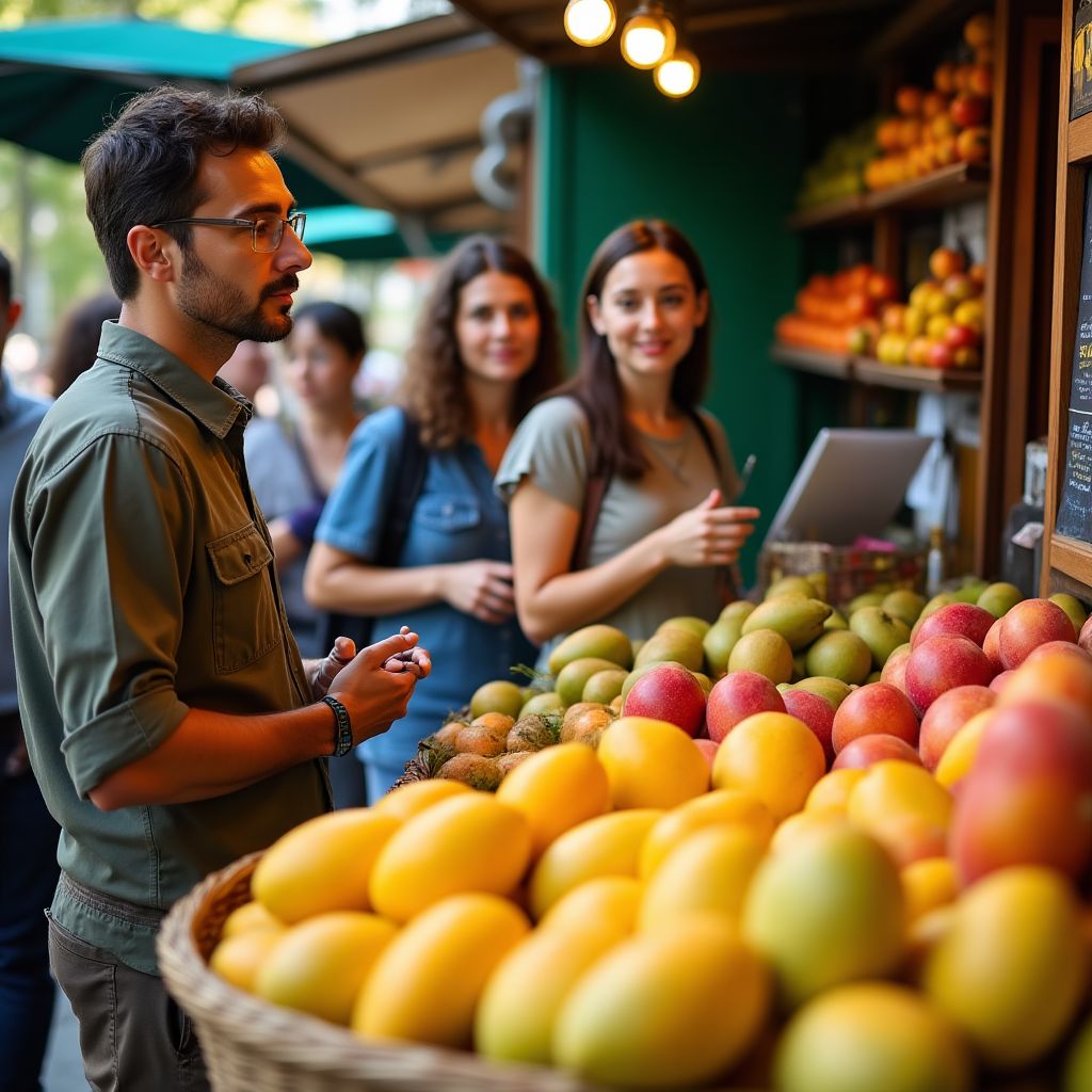 Guide explaining fruit varieties