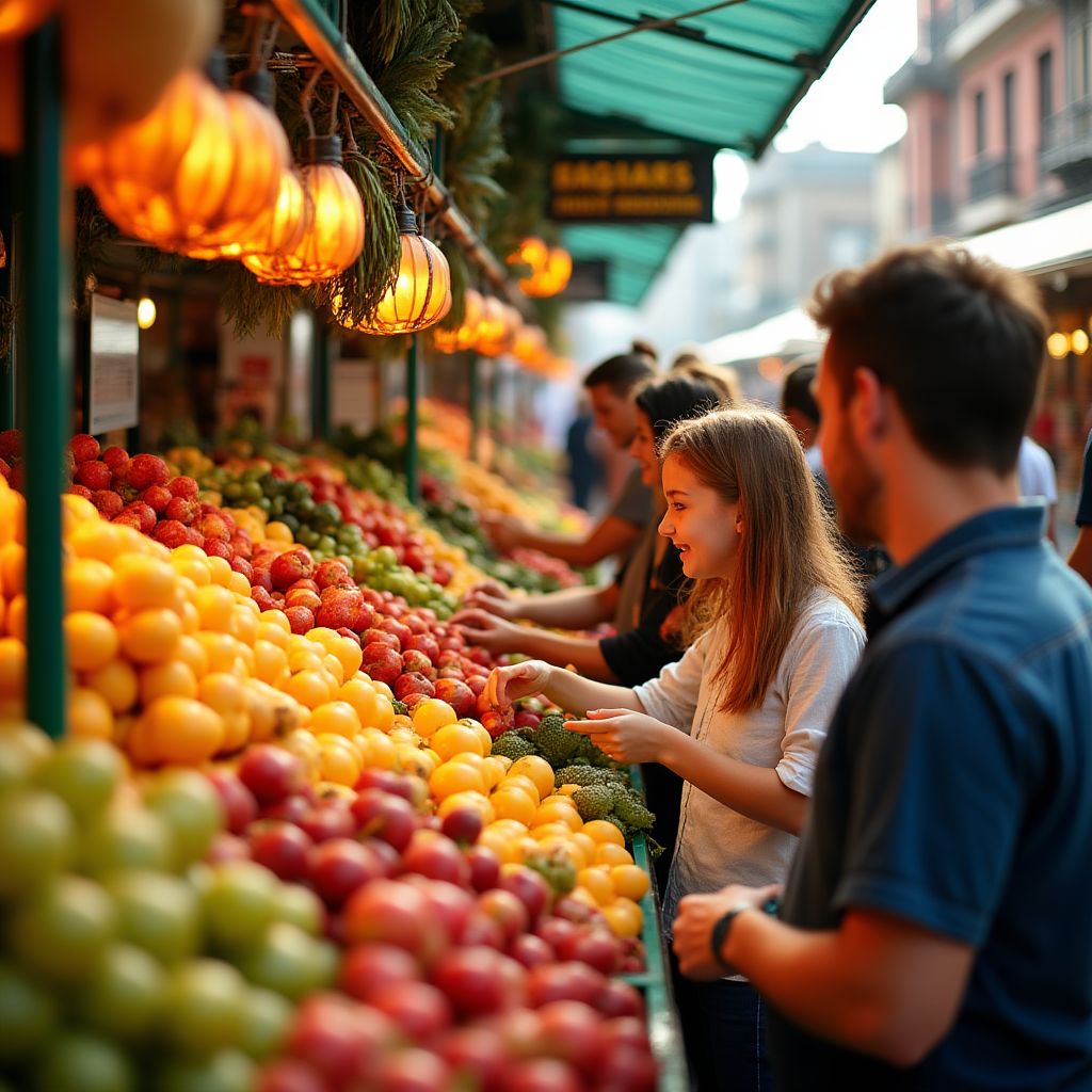 Basic market tour