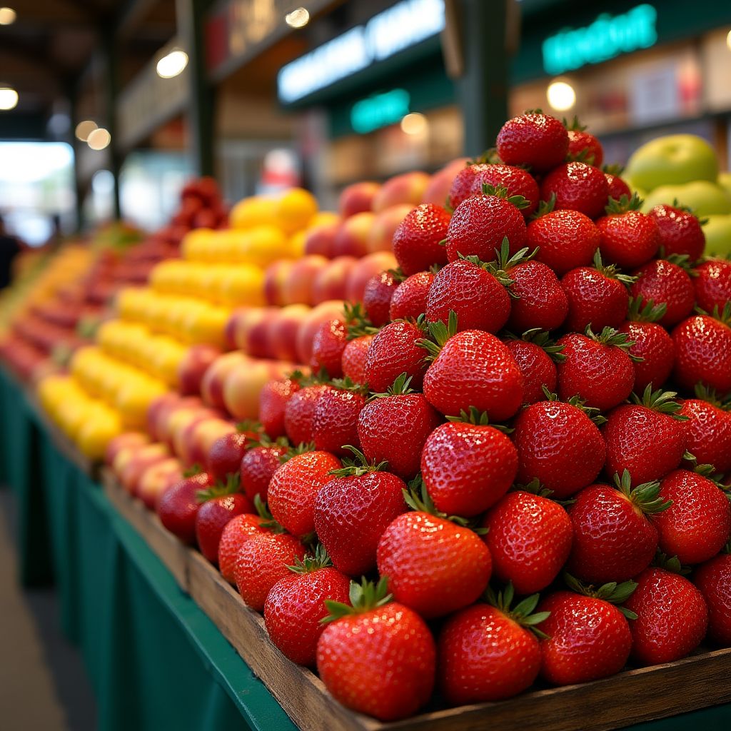 Queen Victoria Market fruit display